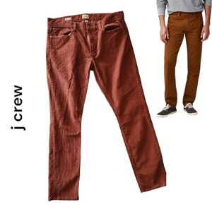 J. Crew Men's Copper Corduroy Pants - Size 36x32, Style 250, Excellent Condition